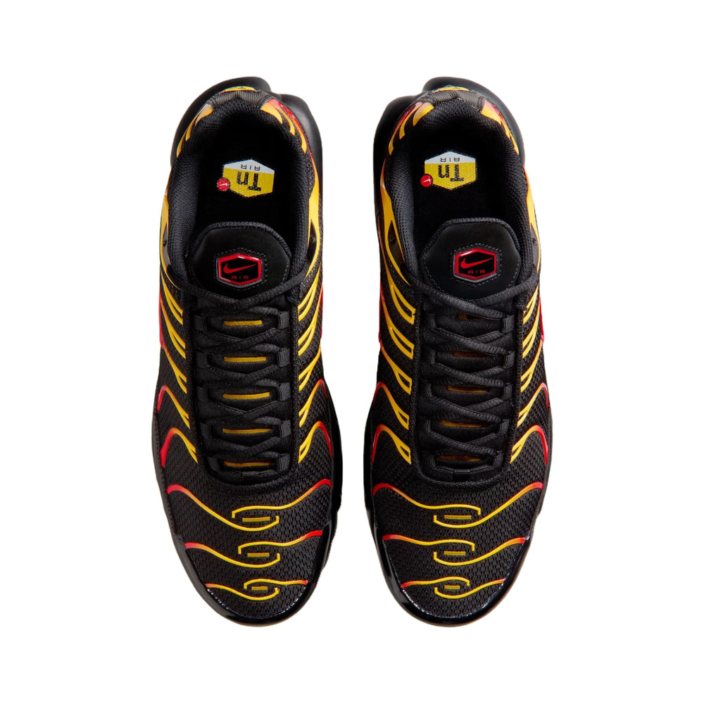Nike Air Max Plus 'Black / Total Orange / Light Silver' Мужские