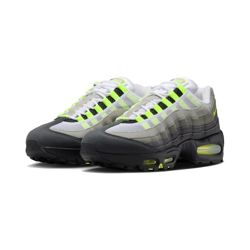 Nike Air Max 95 'Black / Anthracite / Light Graphite / Neon Yellow' Женские
