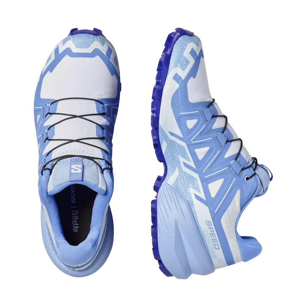 Salomon Speedcross 6 'Blue Curacao / Lunar Rock / Iced Aqua' Женские