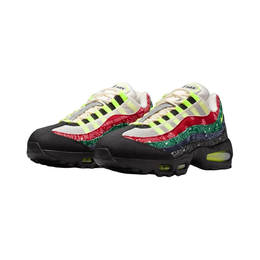 Nike Air Max 95 'Tumbled Grey / Flat Silver / Heather / Black' Мужские