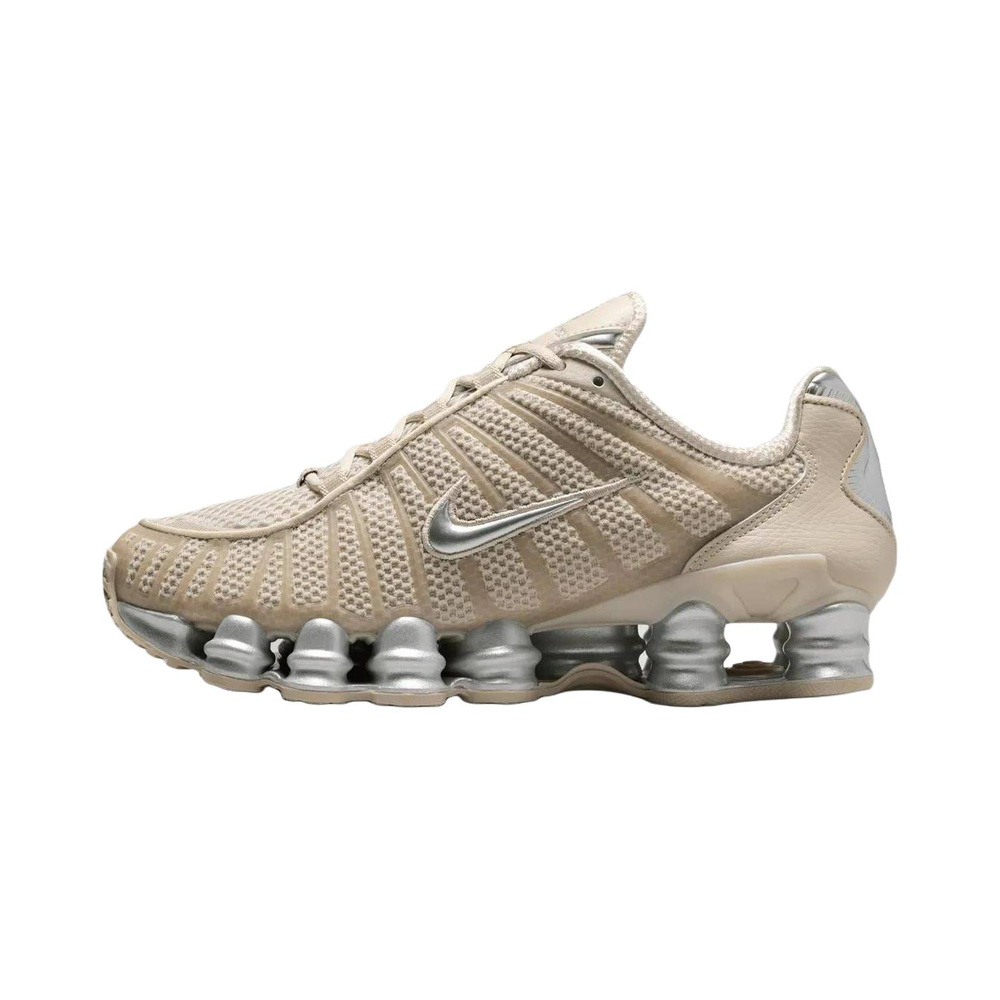 Nike Shox Tl Series 'Cream II / Black / Metallic Silver' Женские