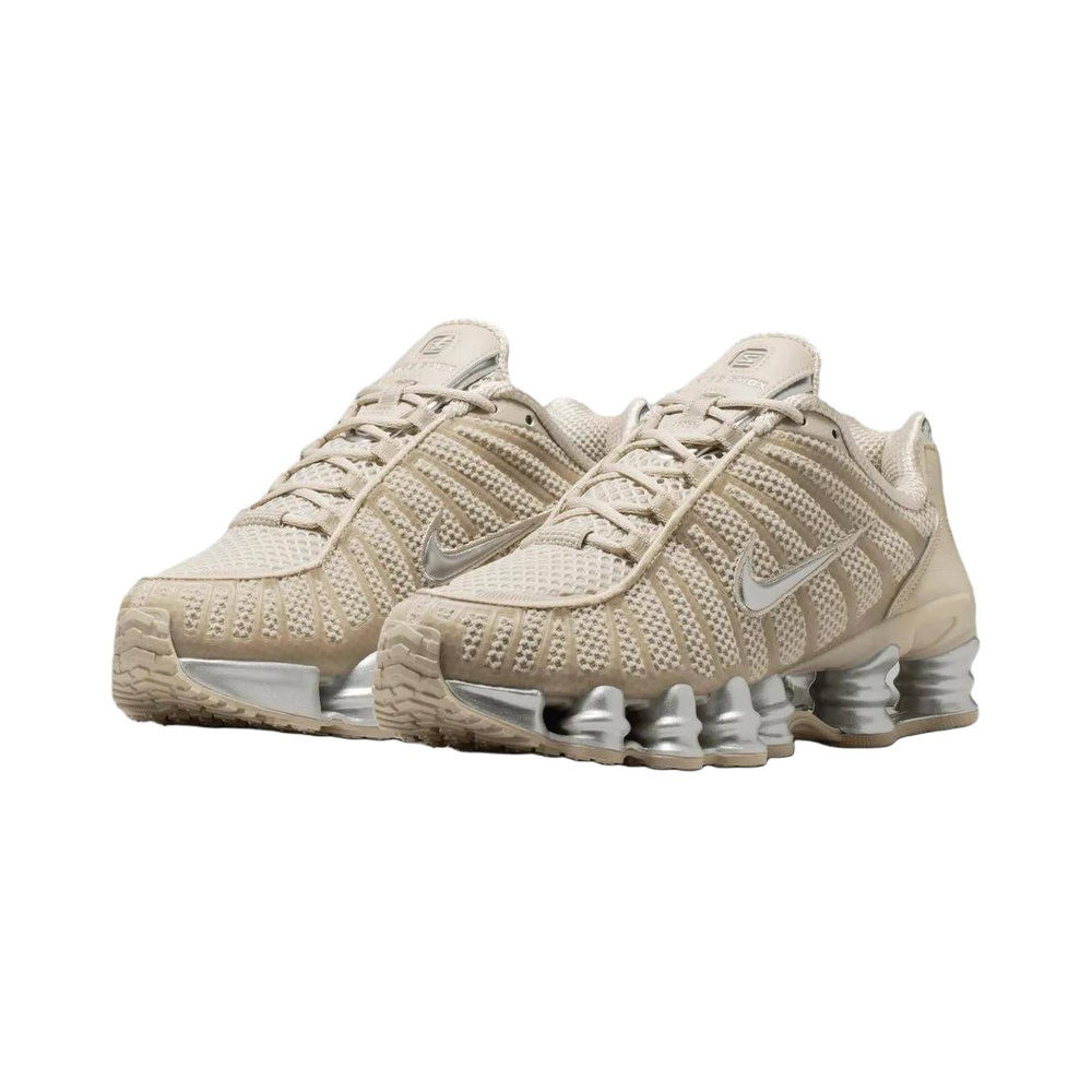 Nike Shox Tl Series 'Cream II / Black / Metallic Silver' Женские