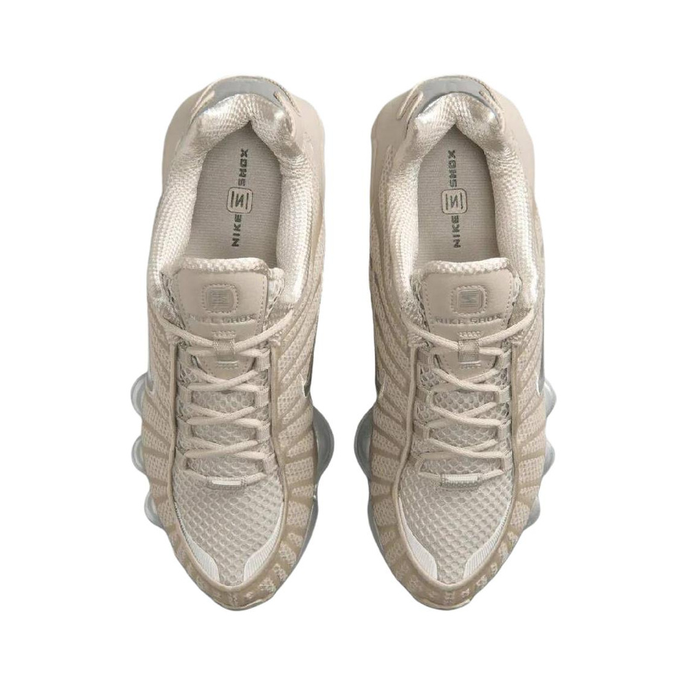 Nike Shox Tl Series 'Cream II / Black / Metallic Silver' Женские
