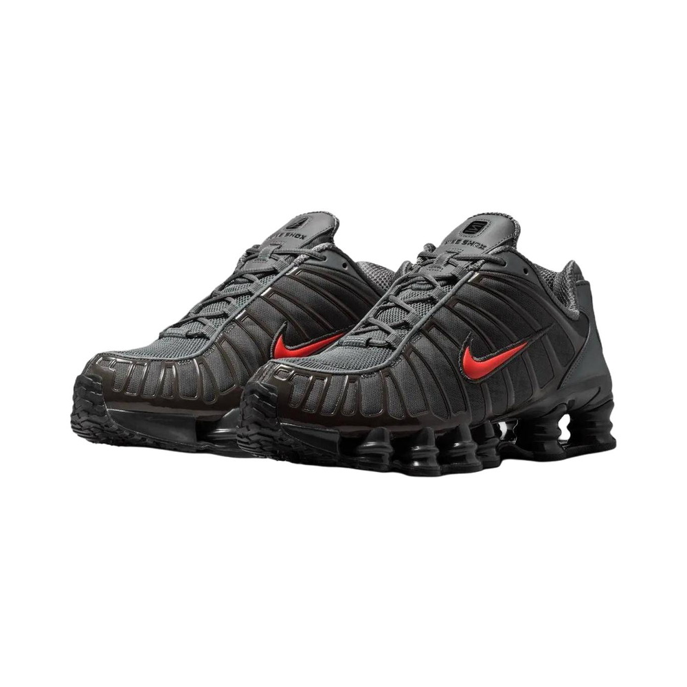 Nike Shox Tl Series 'Smoke Grey / Medium Ash / Anthracite / Bright Crimson' Мужские