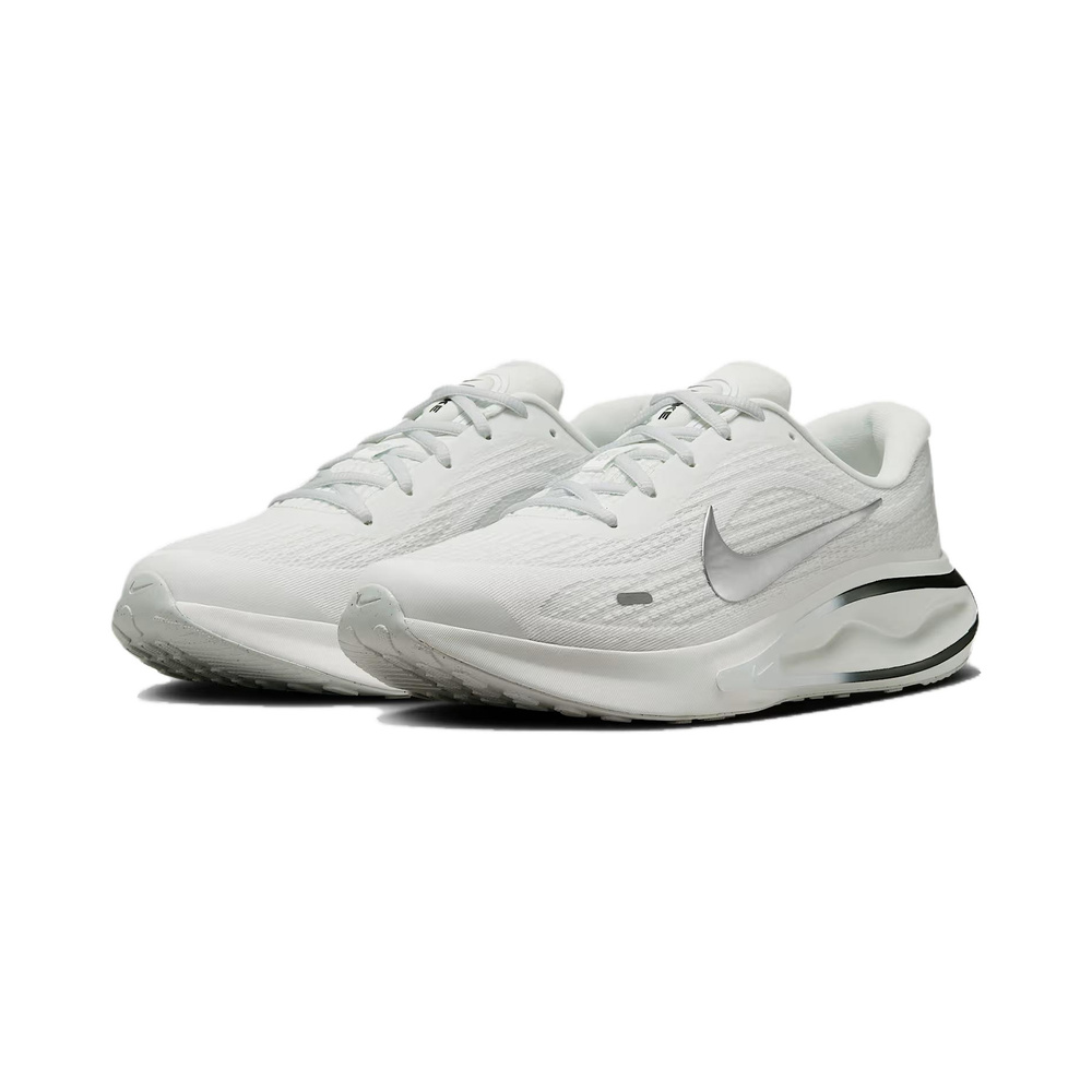 Nike Journey Run 'Summit White / Black / White / Metallic Silver' Мужские