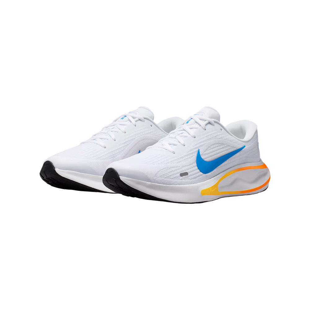 Nike Journey Run 'White / Total Orange / Hydrogen Blue / Blue Crystal' Мужские