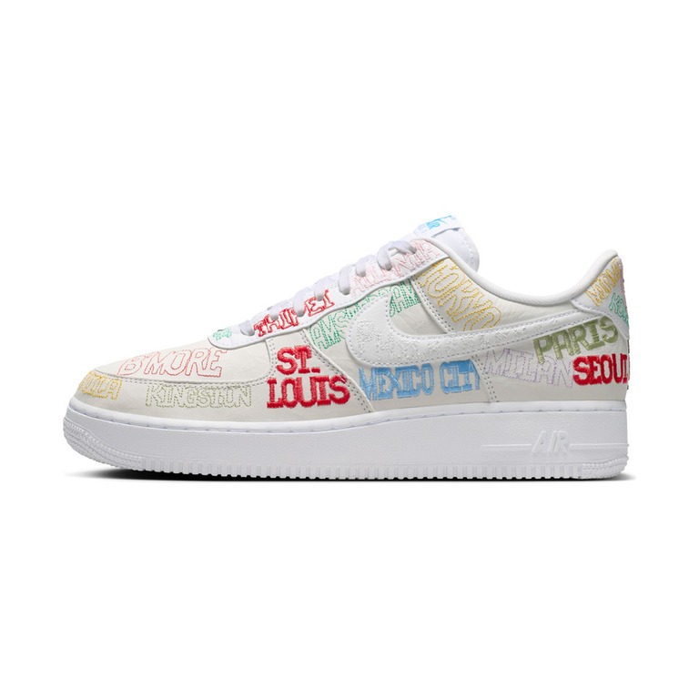Nike Air Force 1 'White / College Navy / Gym Red / University Red' Мужские