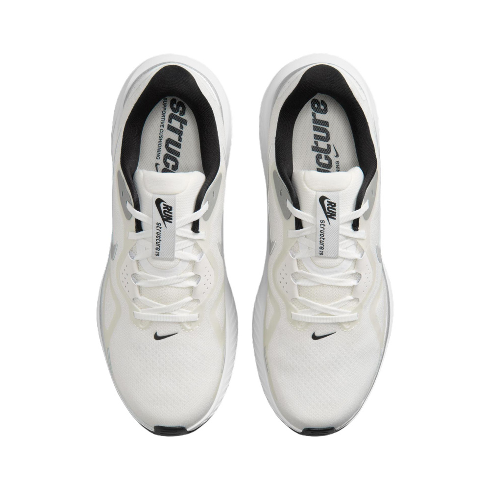 Nike Structure 26 'Summit White / Black / White / Metallic Silver' Мужские