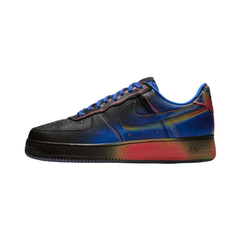 Nike Air Force 1 'Black / Metallic Dark Grey / Neon Yellow' Мужские