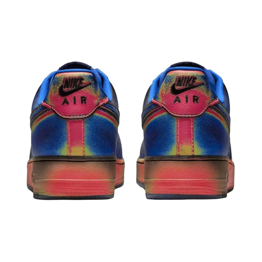 Nike Air Force 1 'Black / Metallic Dark Grey / Neon Yellow' Мужские
