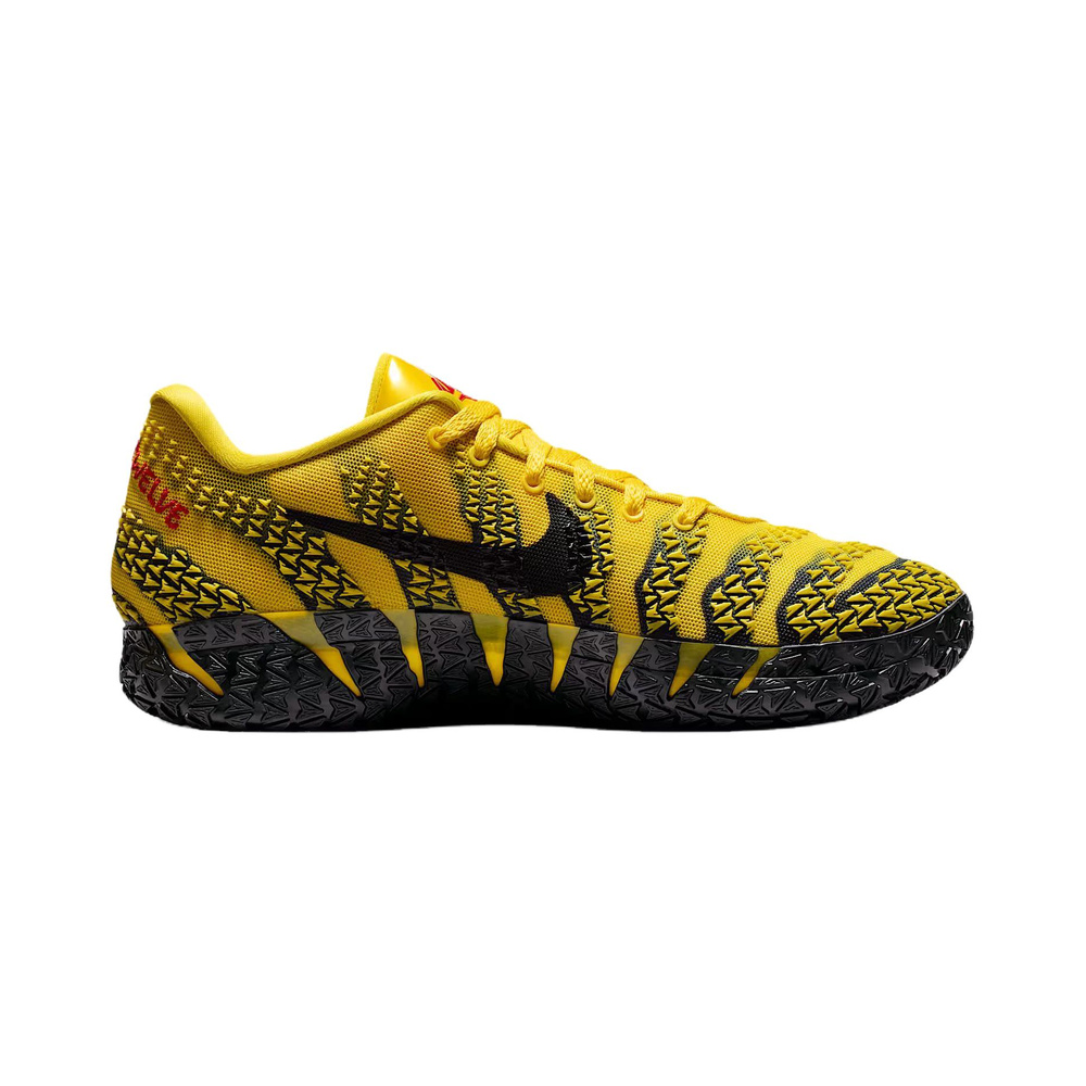 Nike Ja Morant 3 'Black / Light Crimson / Topaz Gold / Bright Crimson' Мужские