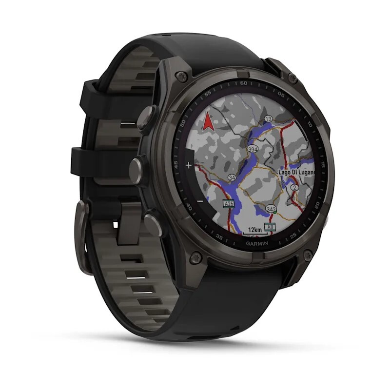 Garmin Fenix 8 47mm Solar Sapphire Carbon Gray DLC Titanium