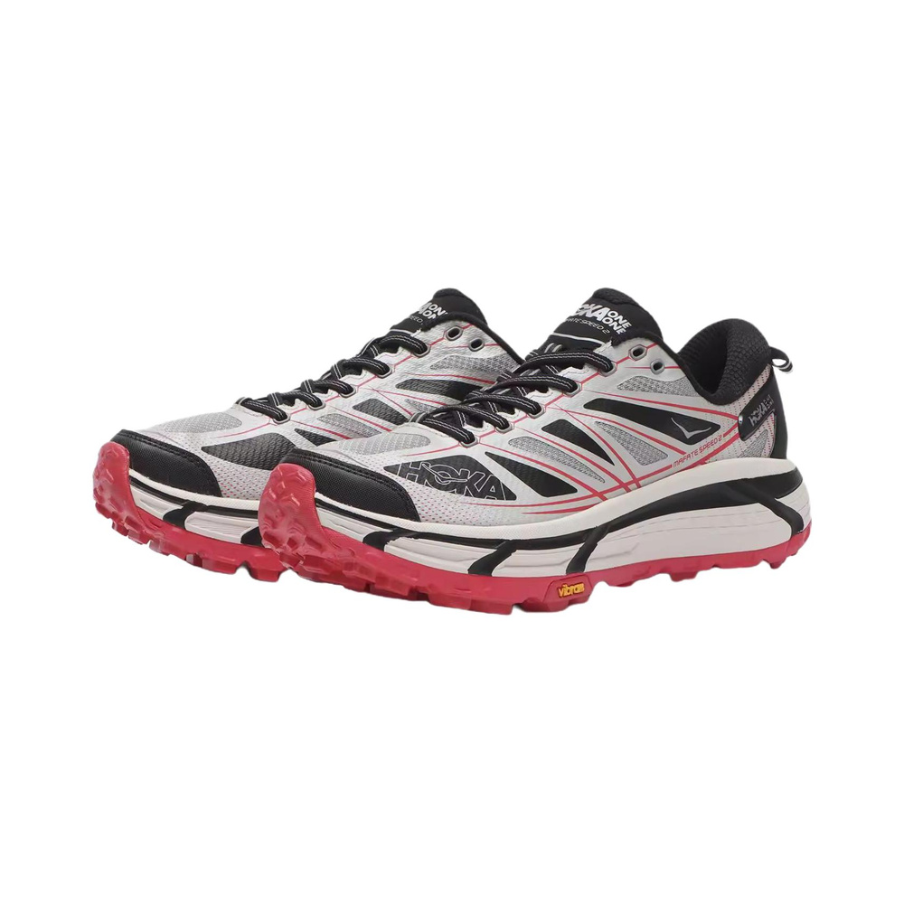 Hoka One Mafate Speed 2 'Grey Red' Мужские
