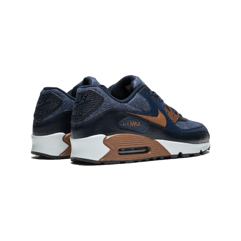 Nike Air Max 90 'Smoke Grey / Light Smoke Grey / Platinum Tint / Racer Blue' Мужские