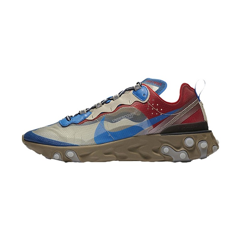 Nike React Element 87 'Pure Platinum / Wolf Grey / White / Blue Hero' Мужские