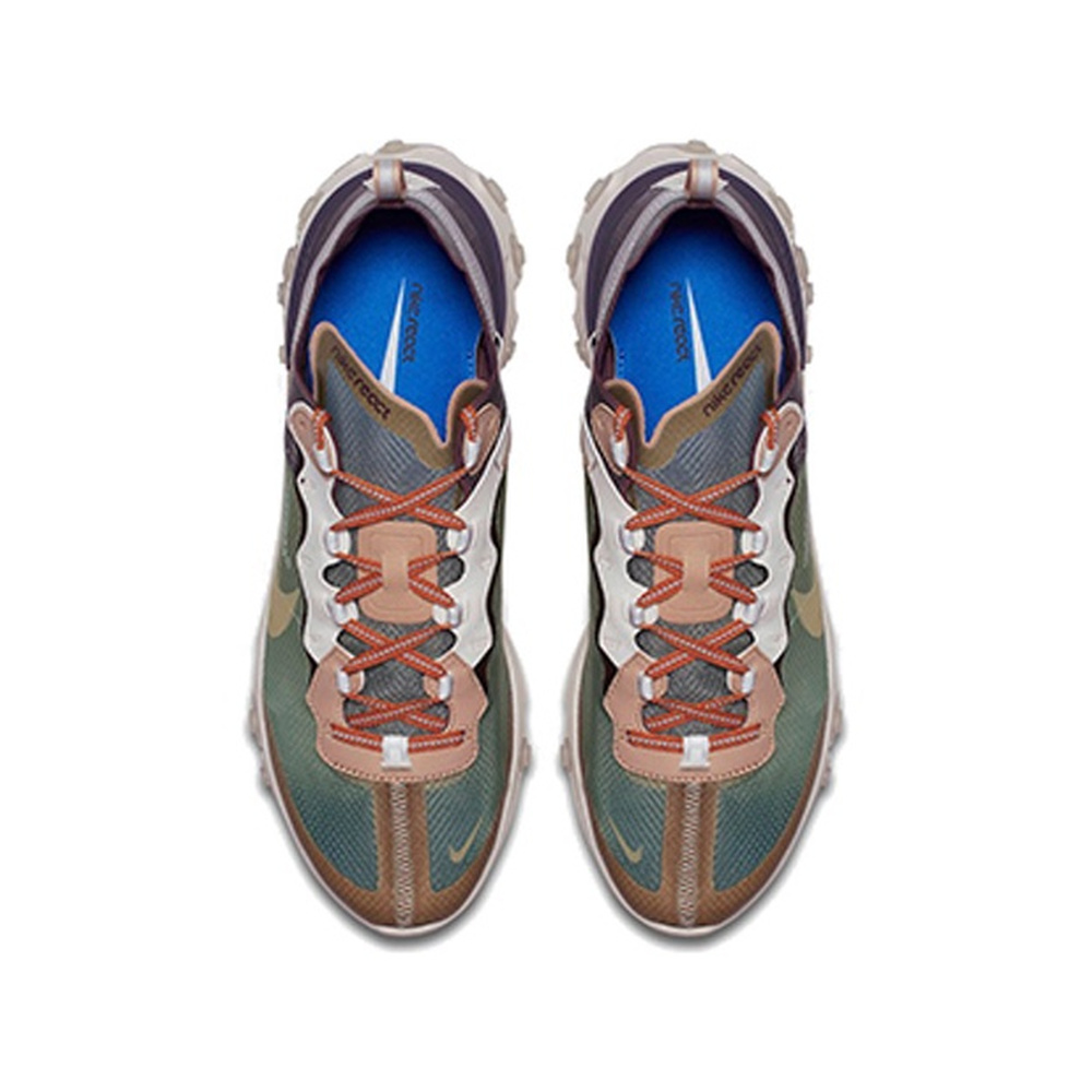 Nike React Element 87 'Pure Platinum / Wolf Grey / White / Blue Hero' Мужские