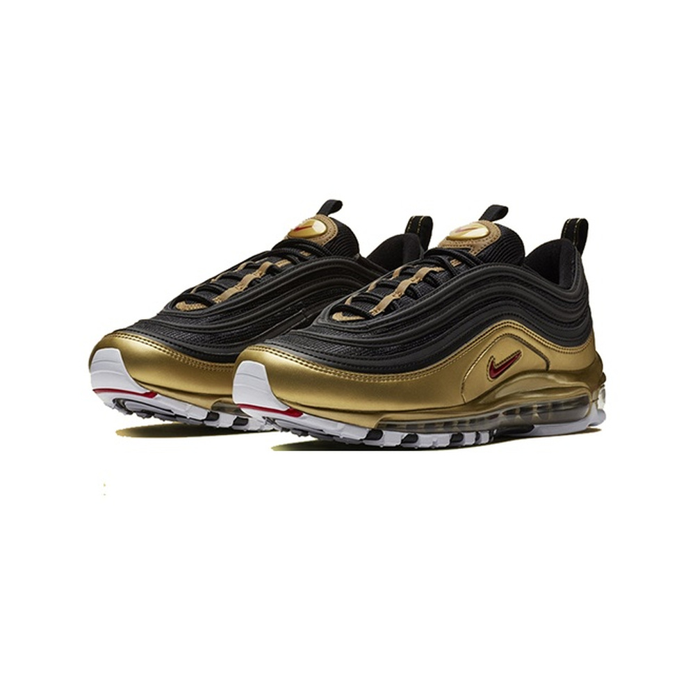 Nike Air Max 97 'Black / Metallic Silver / Purple Dynasty / Anthracite' Мужские