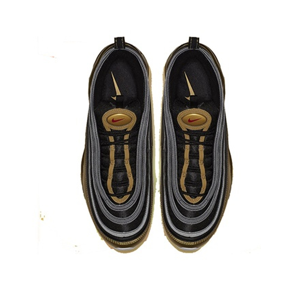 Nike Air Max 97 'Black / Metallic Silver / Purple Dynasty / Anthracite' Мужские