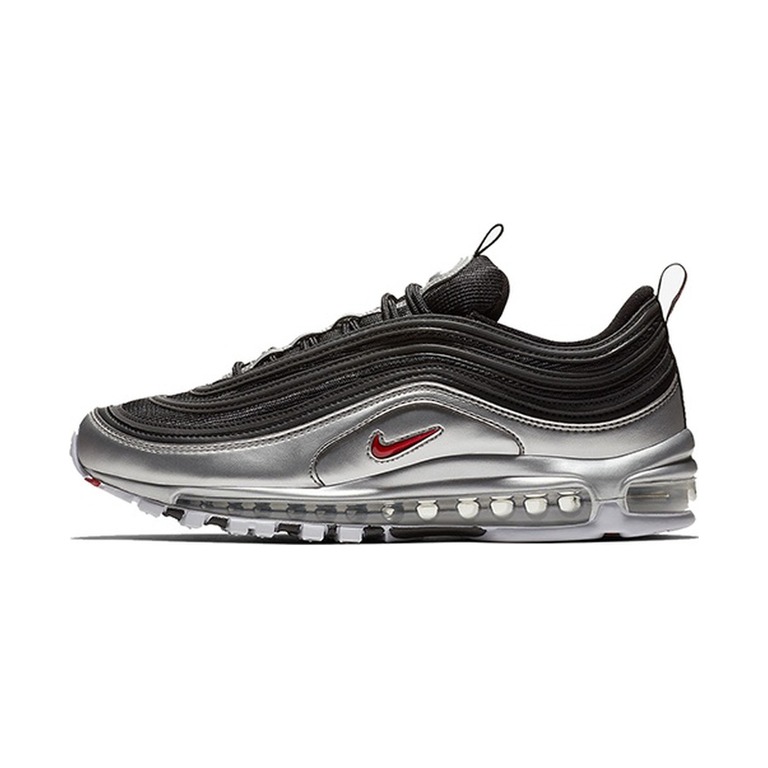 Nike Air Max 97 'Black / Metallic Silver / Purple Dynasty / Anthracite' Мужские