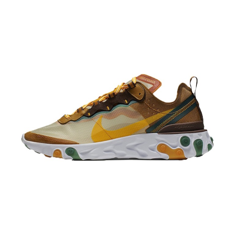 Nike React Element 87 'White / Pure Platinum / Black' Мужские