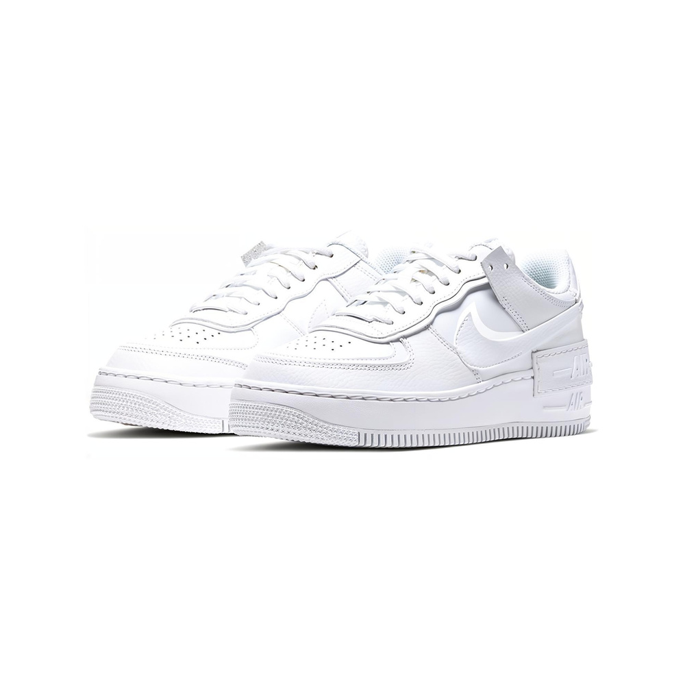 Nike Air Force 1 Shadow 'Shadow Triple White' Женские
