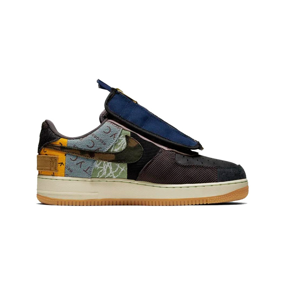 Nike Air Force 1 Travis Scott 'Red Sepia / Dark Pony / Black / Chrome' Мужские
