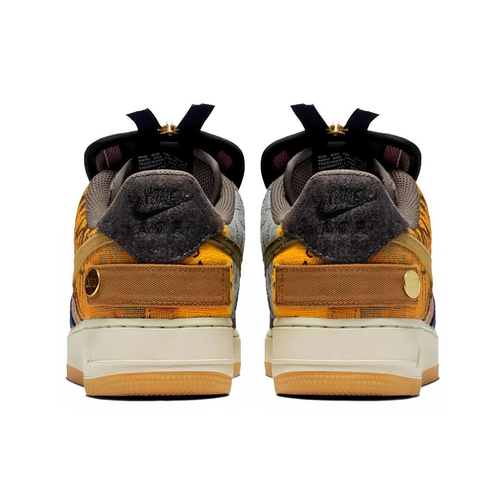 Nike Air Force 1 Travis Scott 'Red Sepia / Dark Pony / Black / Chrome' Мужские