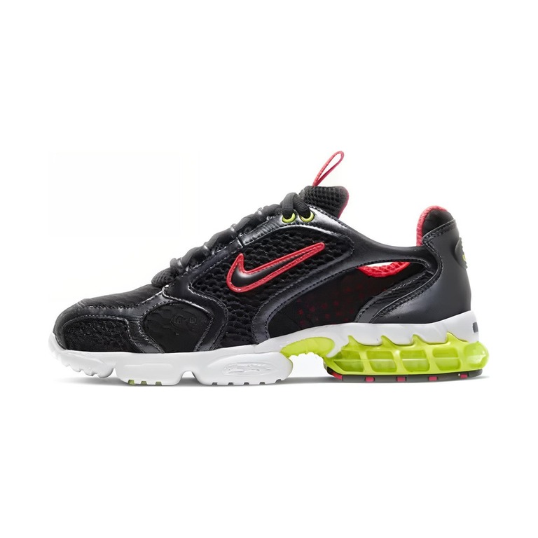 Nike Air Zoom Spiridon Cage 2 'Black / Metallic Silver / Purple Dynasty / Anthracite' Женские