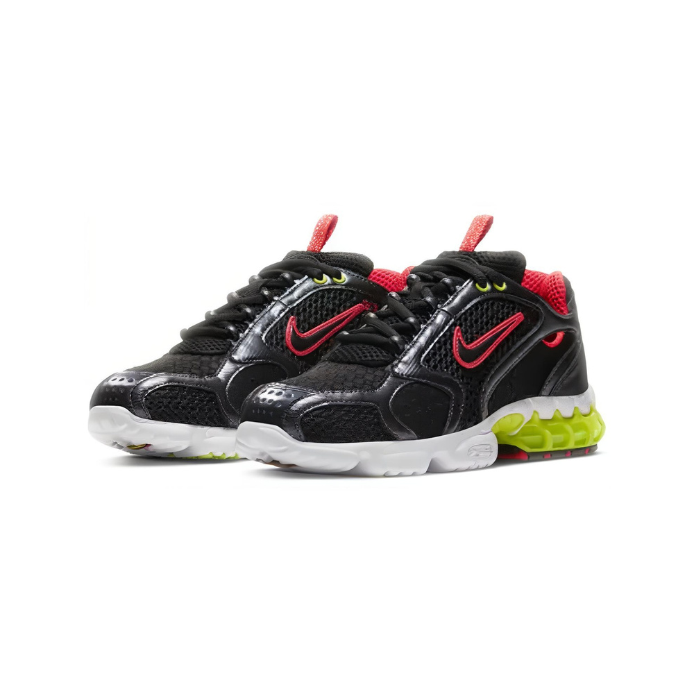 Nike Air Zoom Spiridon Cage 2 'Black / Metallic Silver / Purple Dynasty / Anthracite' Женские