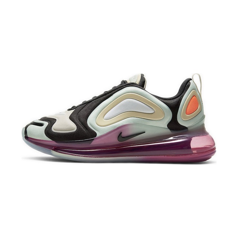 Nike Air Max 720 'Black / Metallic Silver / Purple Dynasty / Anthracite' Женские