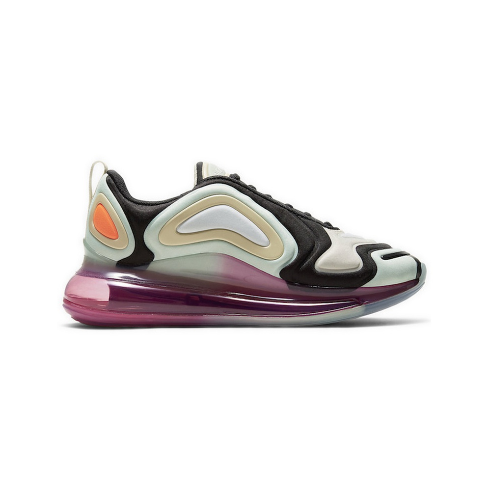 Nike Air Max 720 'Black / Metallic Silver / Purple Dynasty / Anthracite' Женские