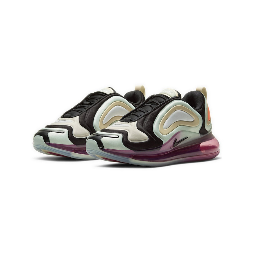 Nike Air Max 720 'Black / Metallic Silver / Purple Dynasty / Anthracite' Женские