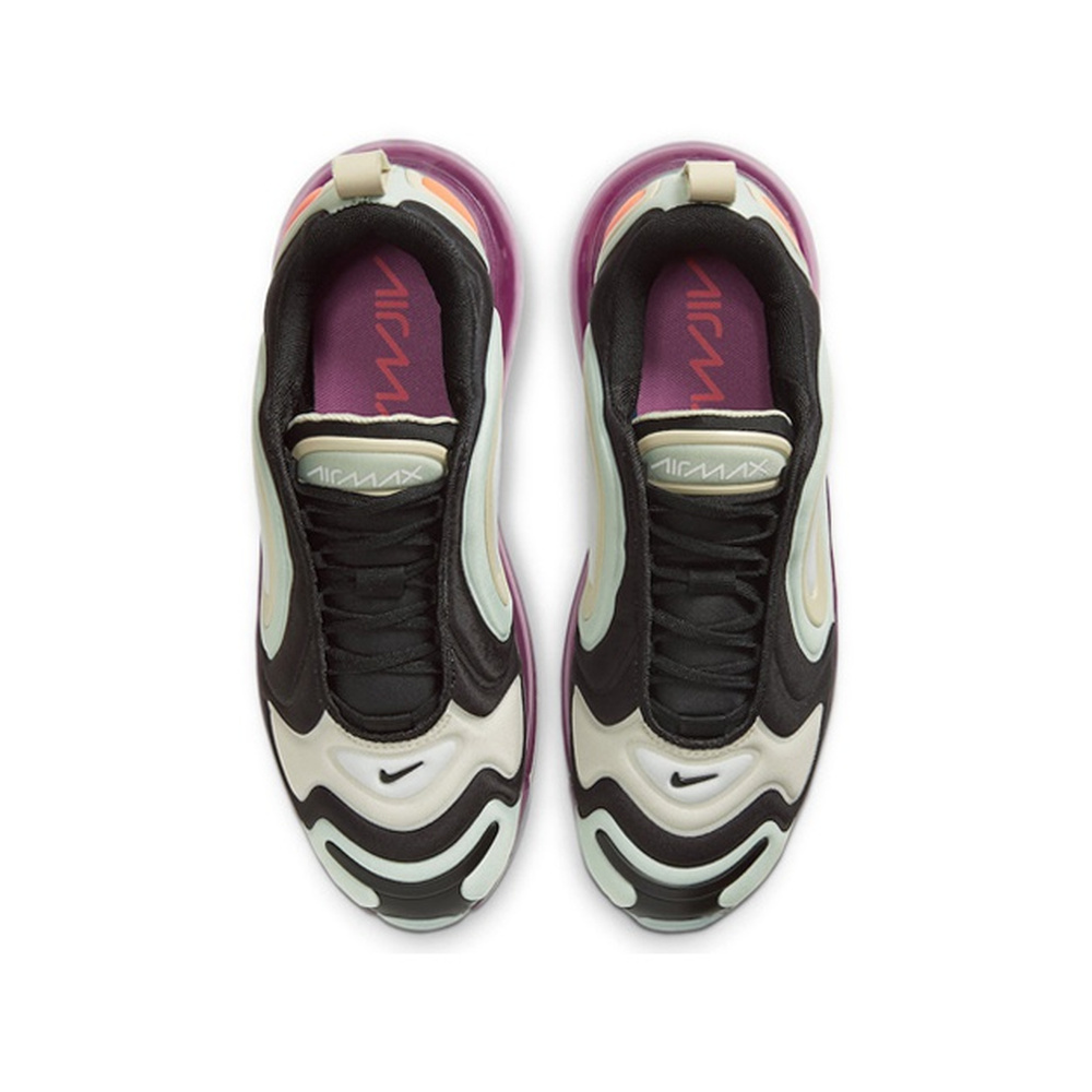 Nike Air Max 720 'Black / Metallic Silver / Purple Dynasty / Anthracite' Женские