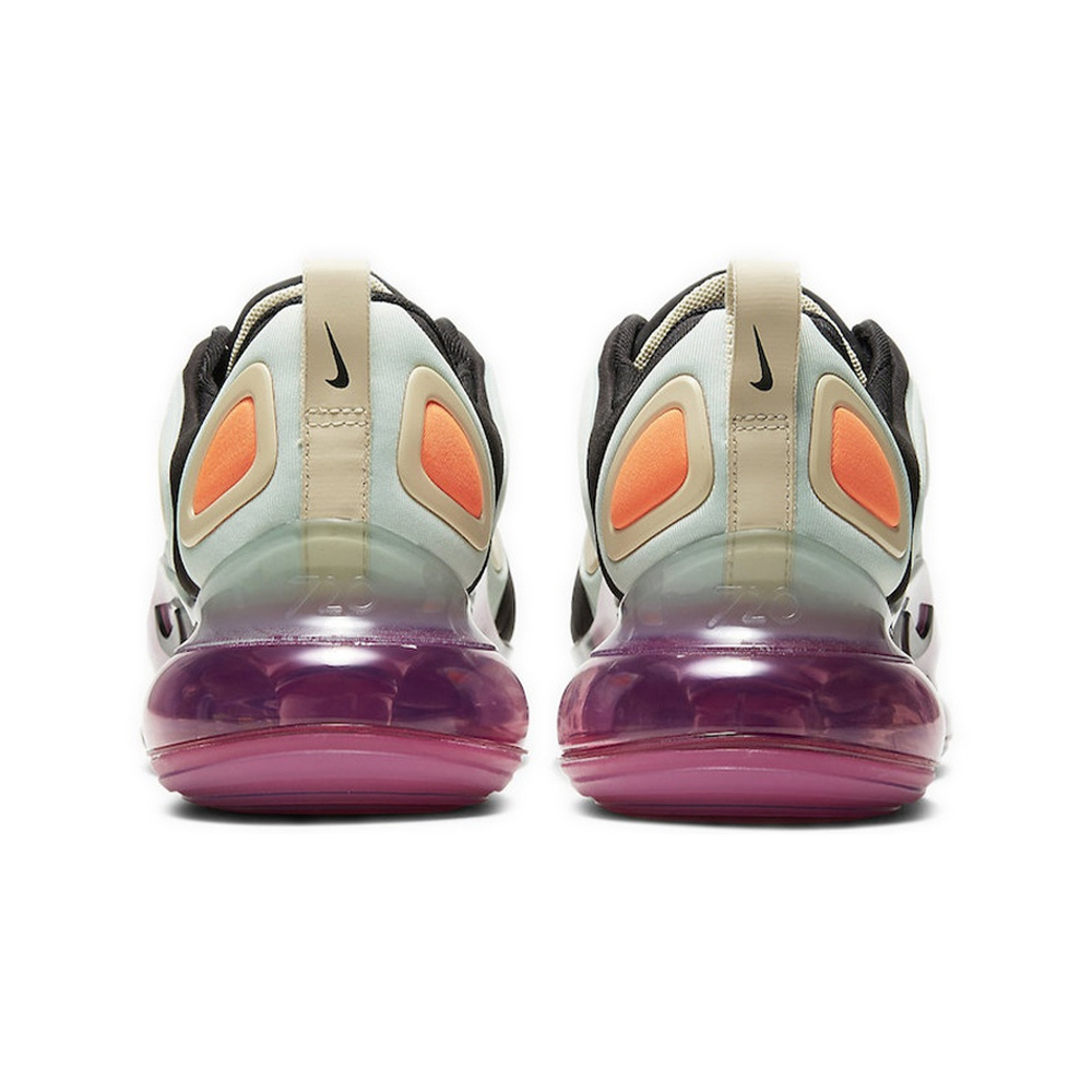 Nike Air Max 720 'Black / Metallic Silver / Purple Dynasty / Anthracite' Женские