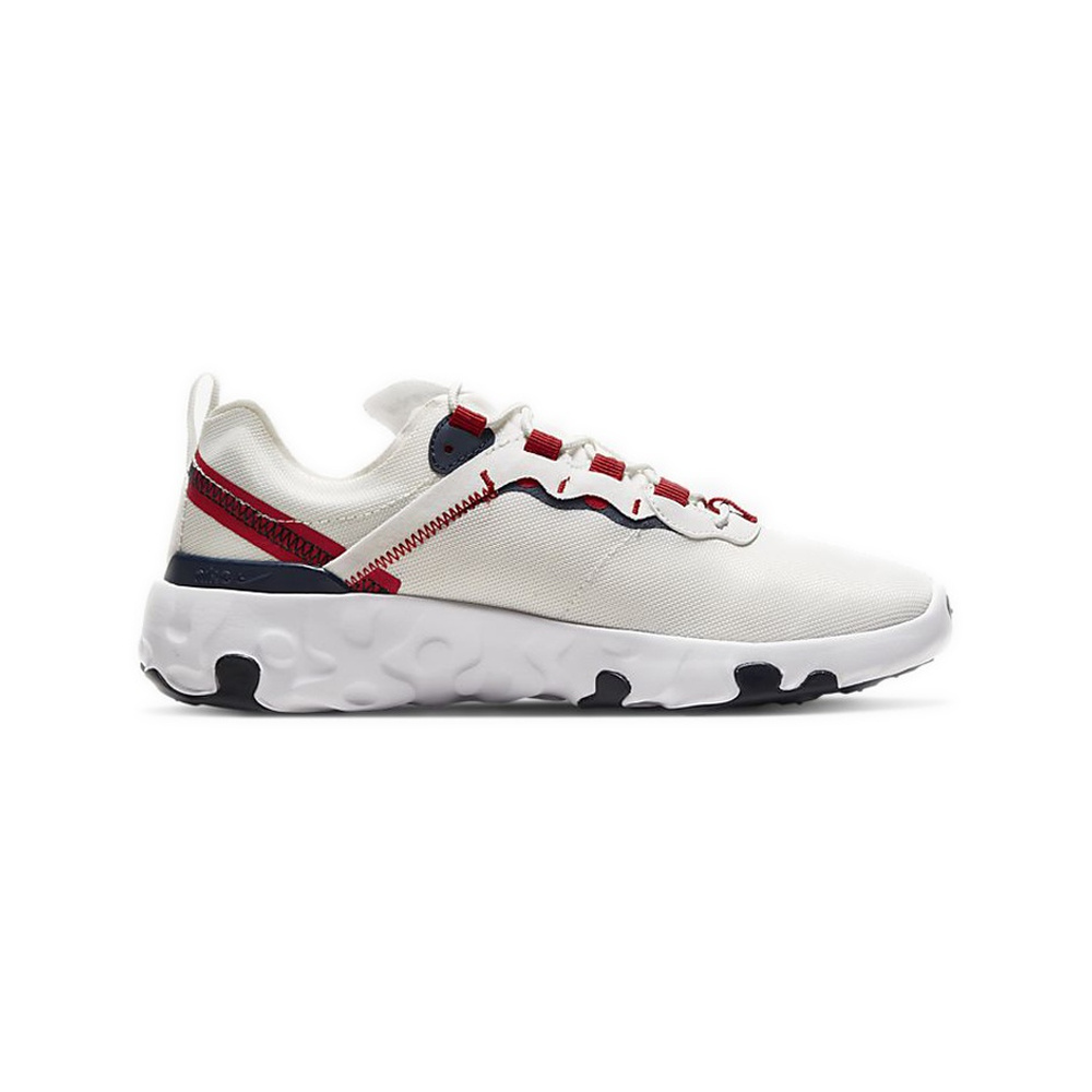 Nike React Element 55 'White / Bright Crimson / Hyper Violet / Obsidian' Женские
