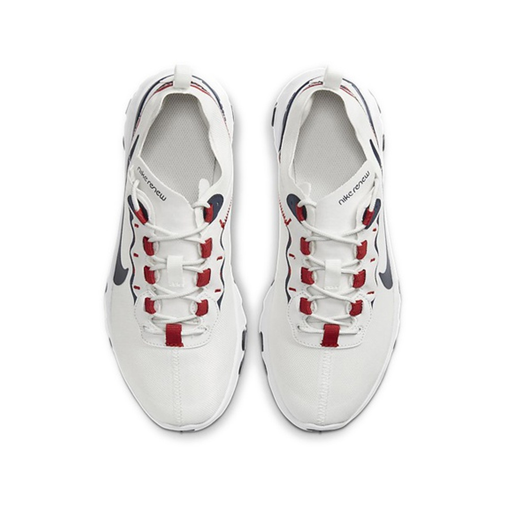 Nike React Element 55 'White / Bright Crimson / Hyper Violet / Obsidian' Женские