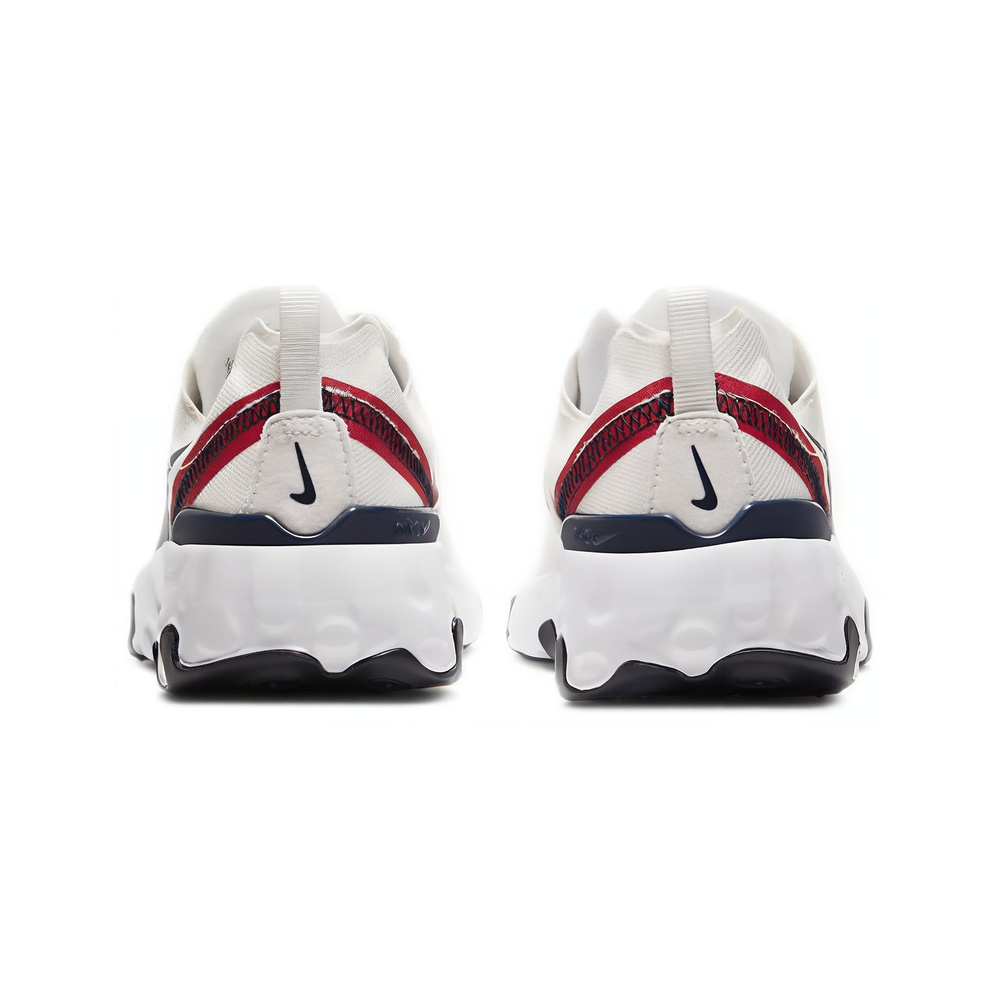 Nike React Element 55 'White / Bright Crimson / Hyper Violet / Obsidian' Женские