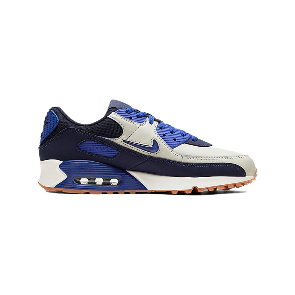 Nike Air Max 90 'White / Hydrogen Blue / Blue Crystal / Off Noir' Мужские