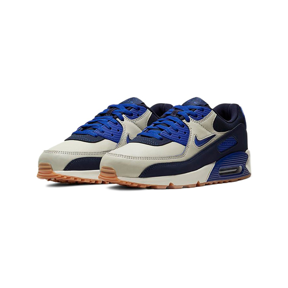 Nike Air Max 90 'White / Hydrogen Blue / Blue Crystal / Off Noir' Мужские