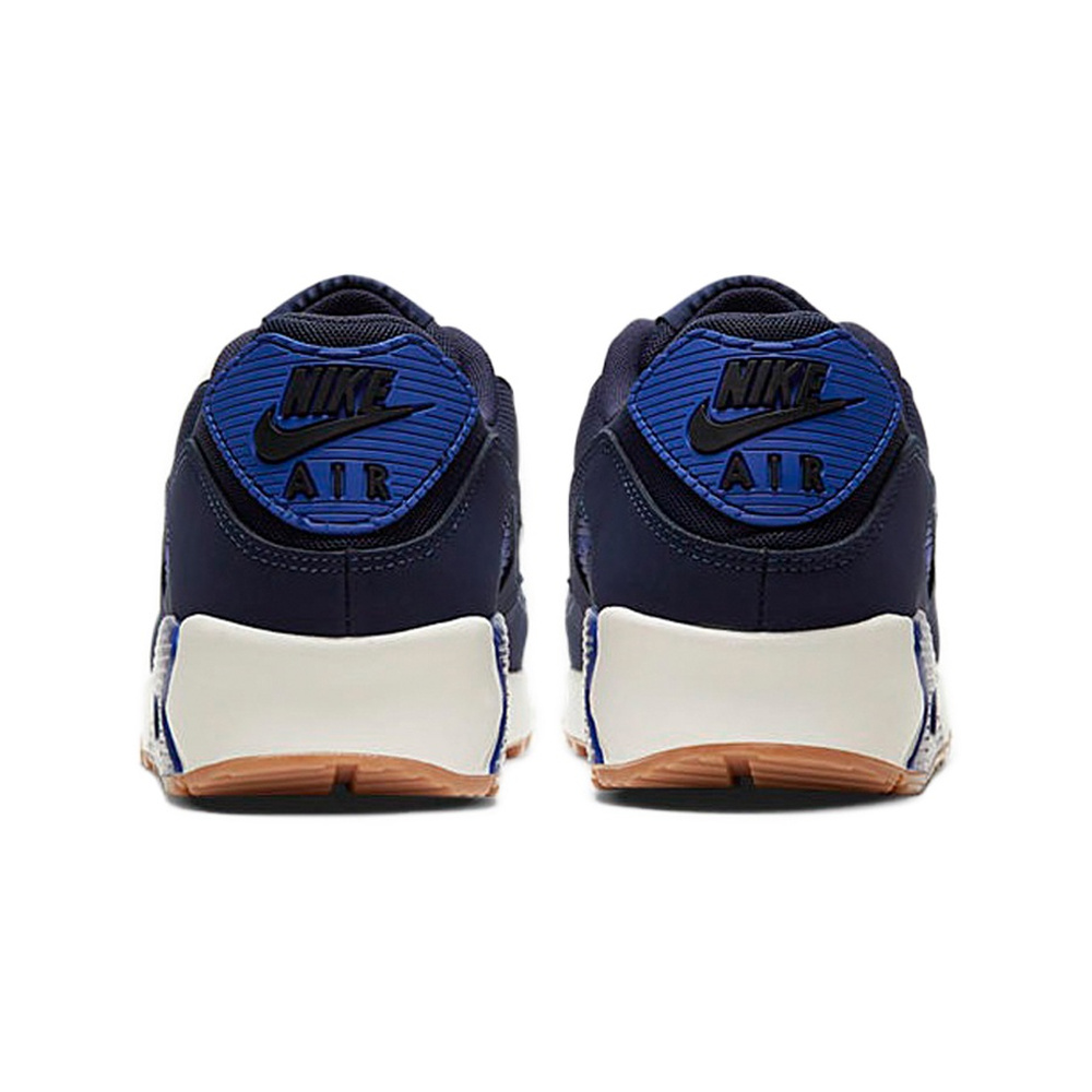 Nike Air Max 90 'White / Hydrogen Blue / Blue Crystal / Off Noir' Мужские