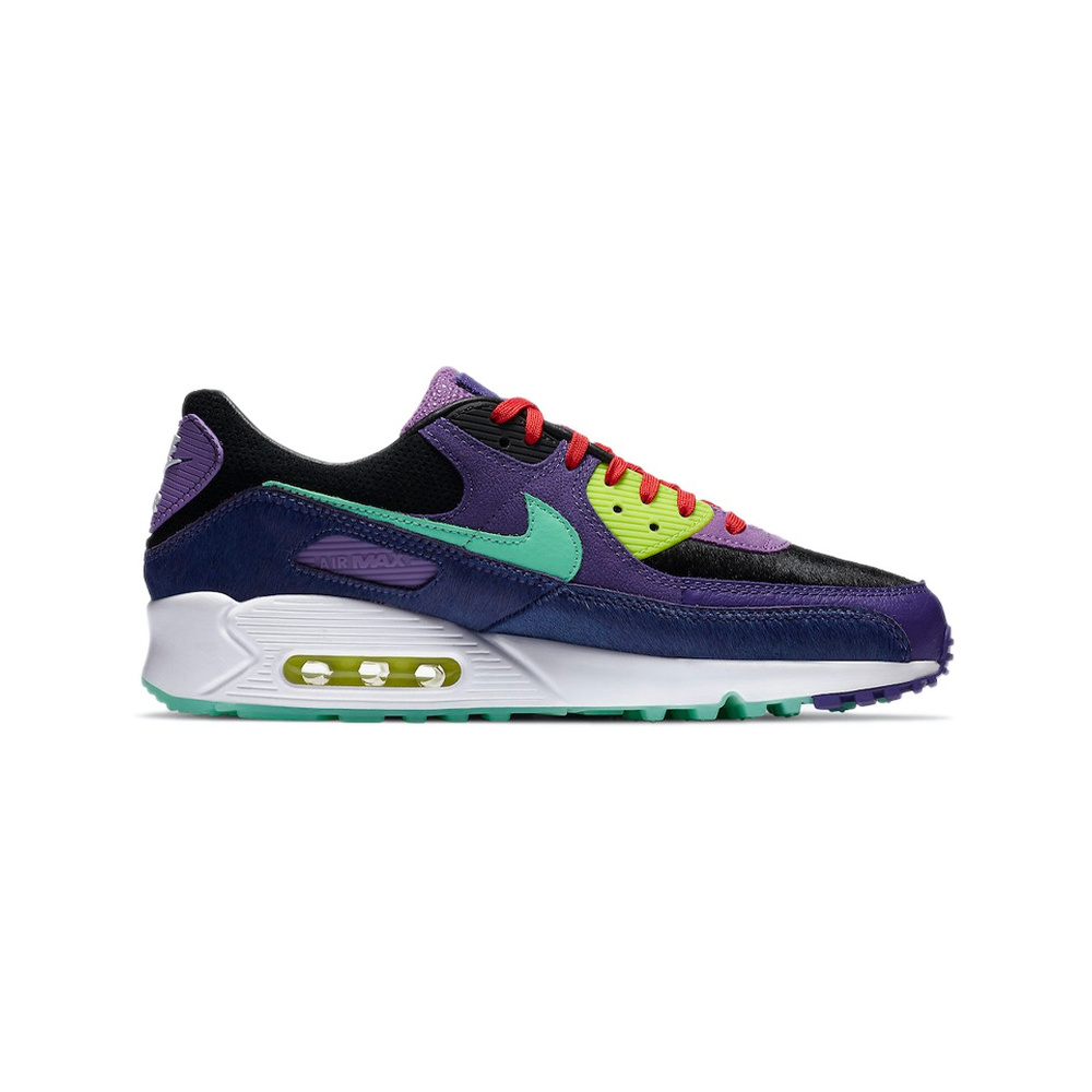 Nike Air Max 90 'Black / Light Smoke Grey / Metallic Silver / Sail' Мужские
