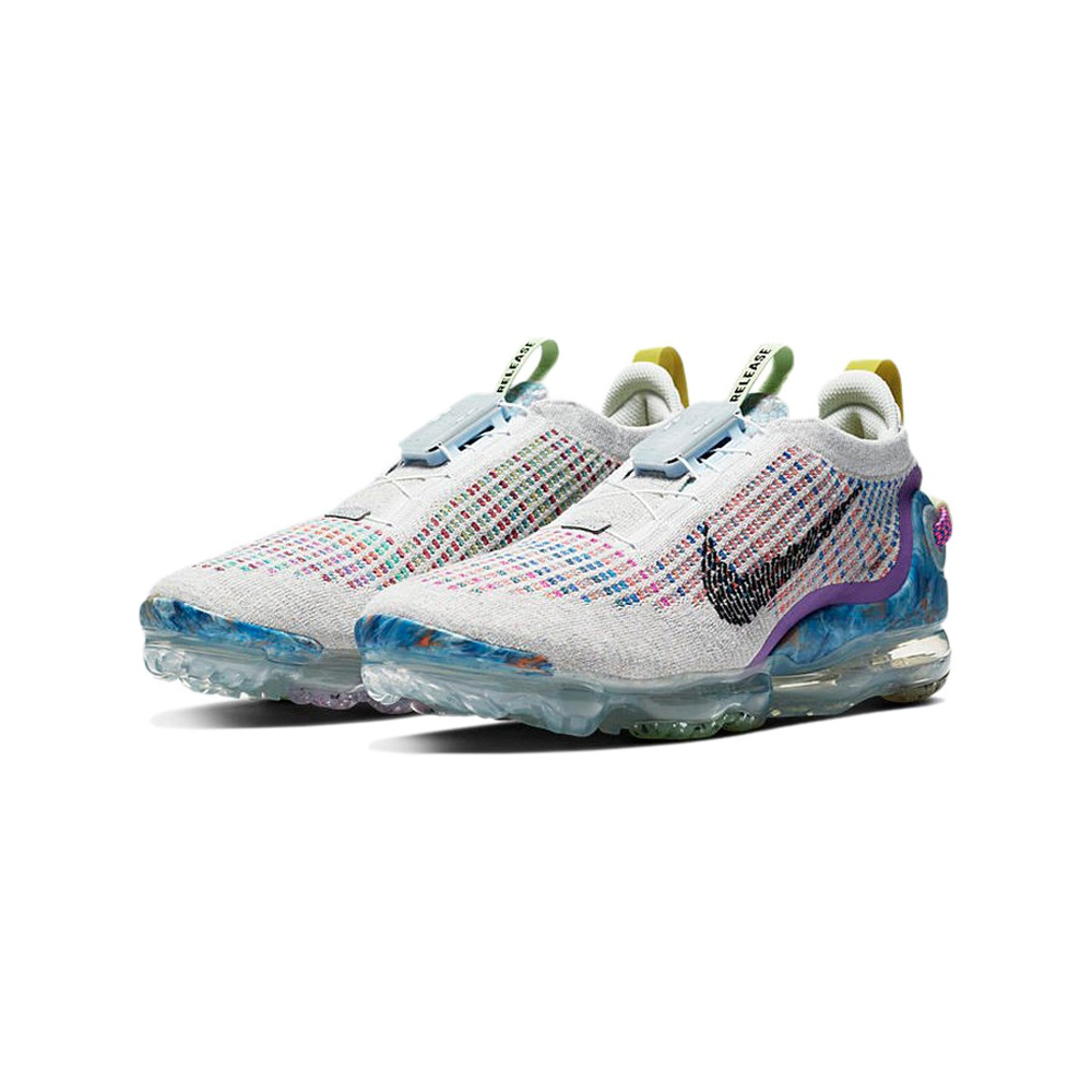 Nike Vapormax 2020 'Obsidian / Hyper Violet / Hyper Turquoise / Orange Pulse' Мужские