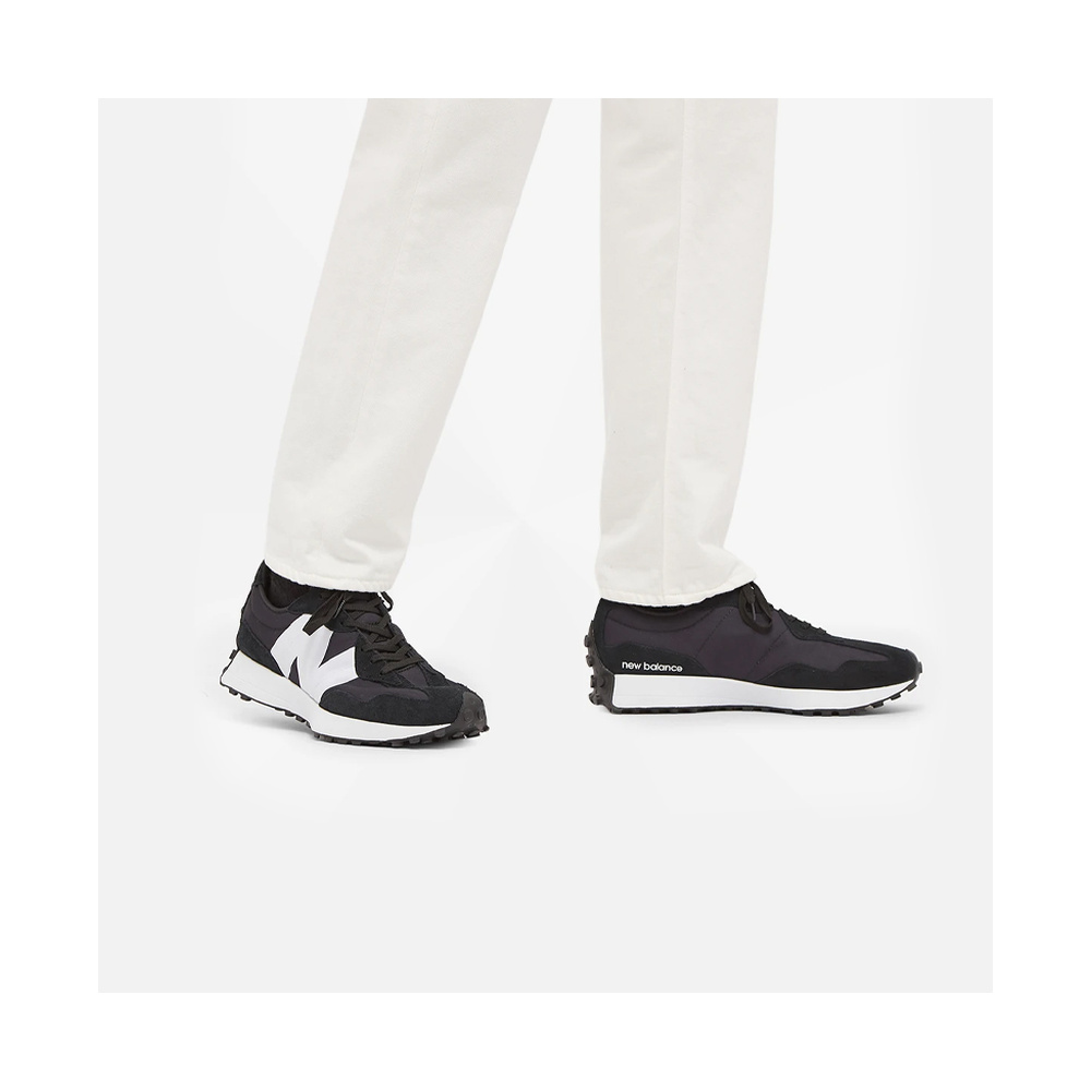 New Balance 327 'Black White Black Munsell White' Мужские