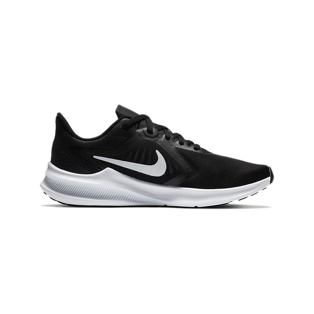 Nike Downshifter 10 'Black / Metallic Silver / Purple Dynasty / Anthracite' Женские