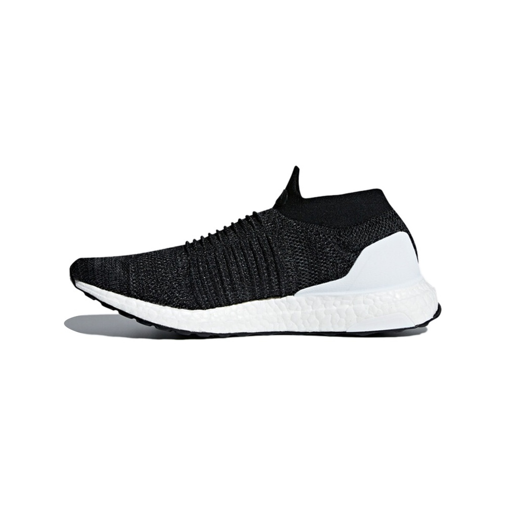 Ultra Boost Laceless Black White