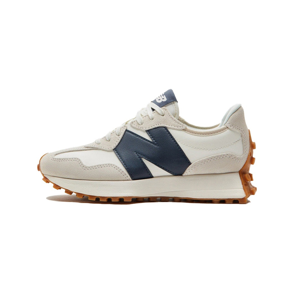 New Balance 327 'Grey Navy Grey Navy Beige Gum' Женские