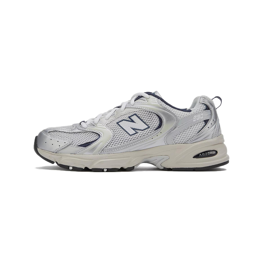 New Balance 530 'Steel Grey / Silver / White / Navy' Мужские