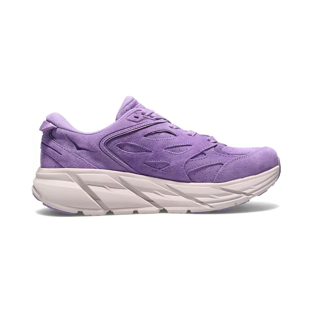 Hoka Clifton L Suede 'Chalk Violet Lilac Ash' Мужские