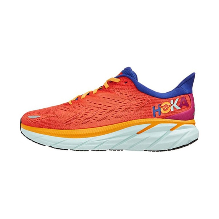 Hoka Clifton 8 'Fiesta Orange Purple' Мужские