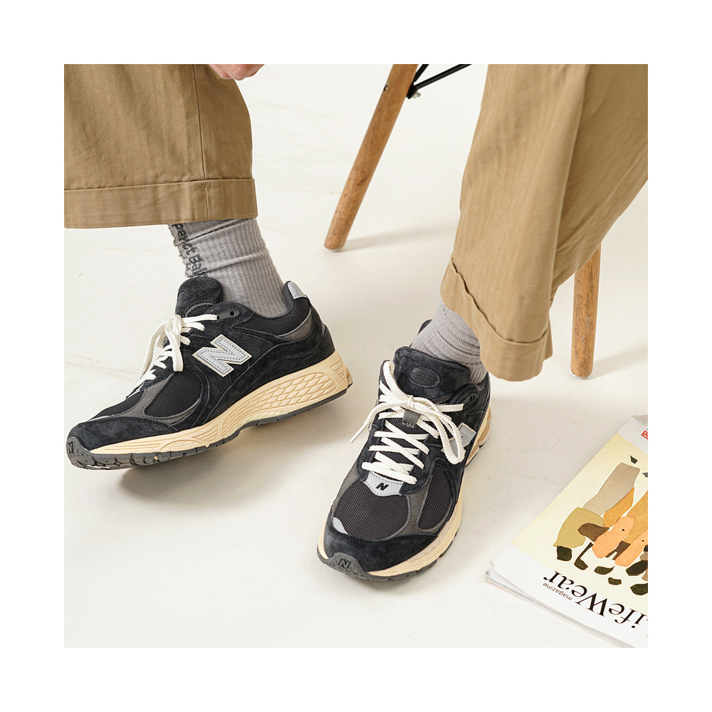 New Balance 2002R 'Black Dark Grey Phantom' Мужские